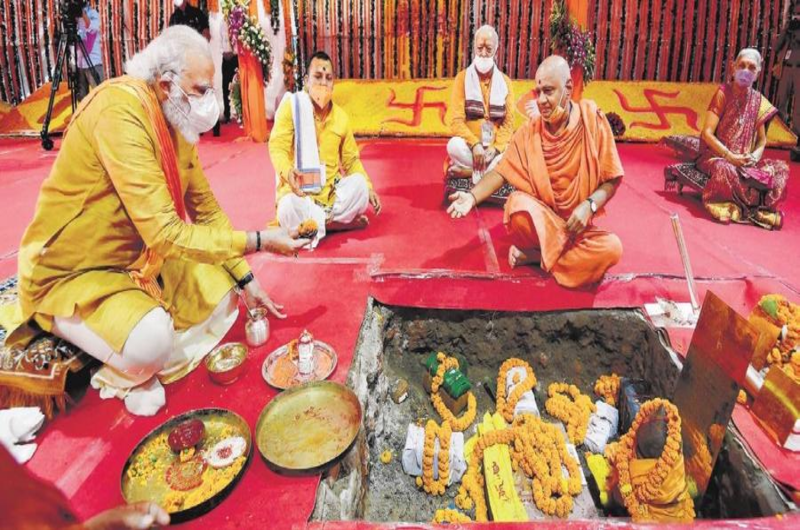 Abhijit Muhurat for Ram Mandir Temple Construction