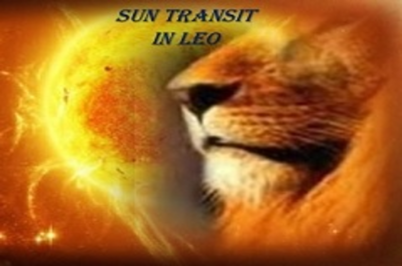 sun transit In Leo