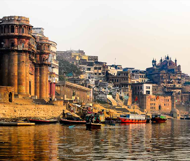 first ray of the sun fell on Kashi